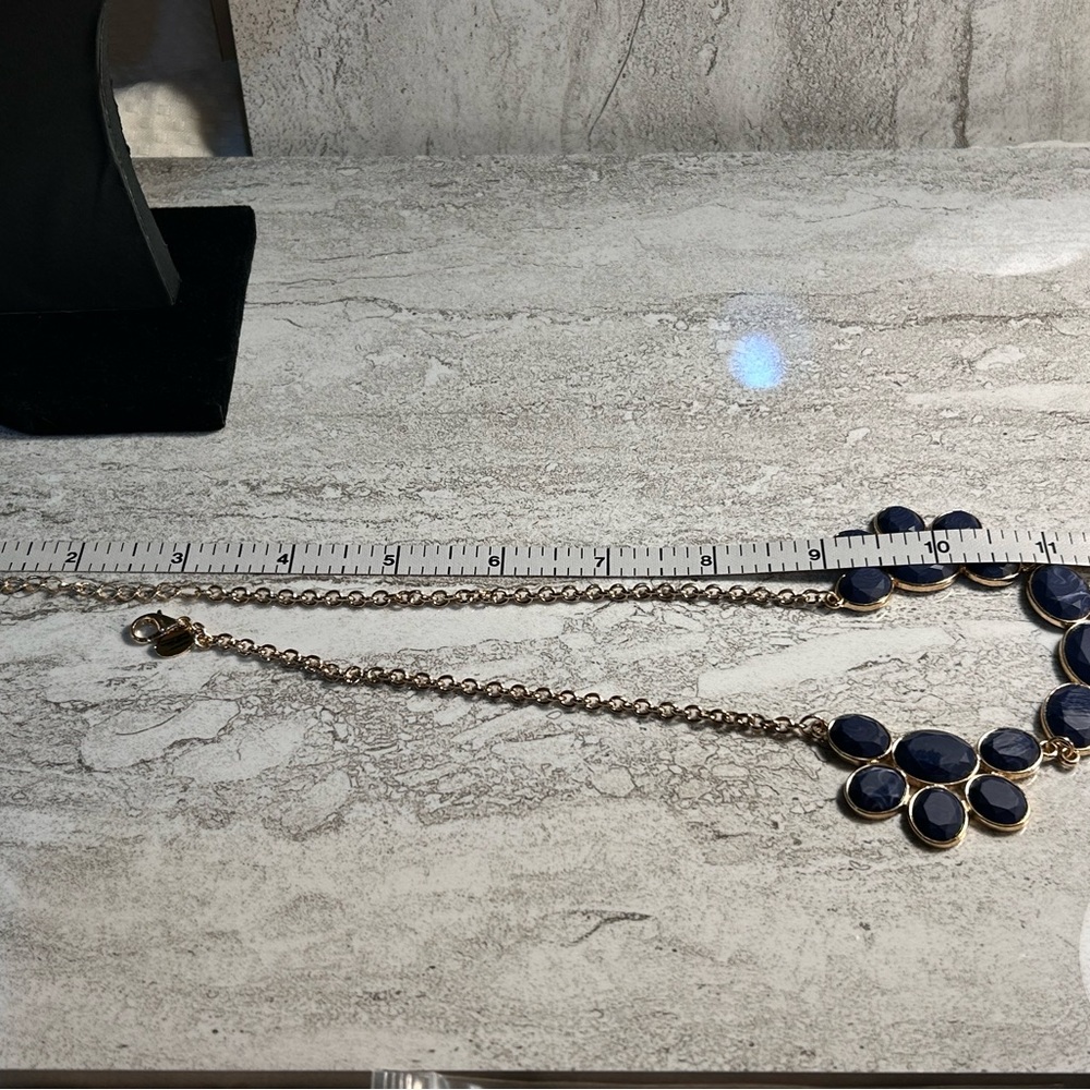 Nwt Chicos Blue Statement Necklace - image 2